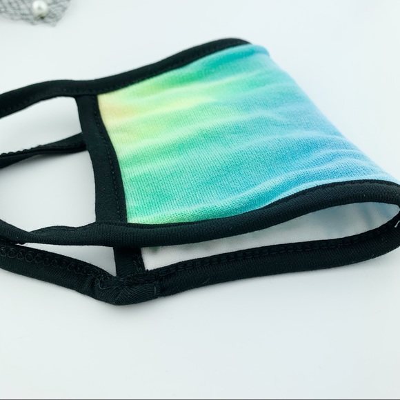 USA MADE TIE DYE FACE MASK - THREE LAYER MASK - Picture 4 of 5